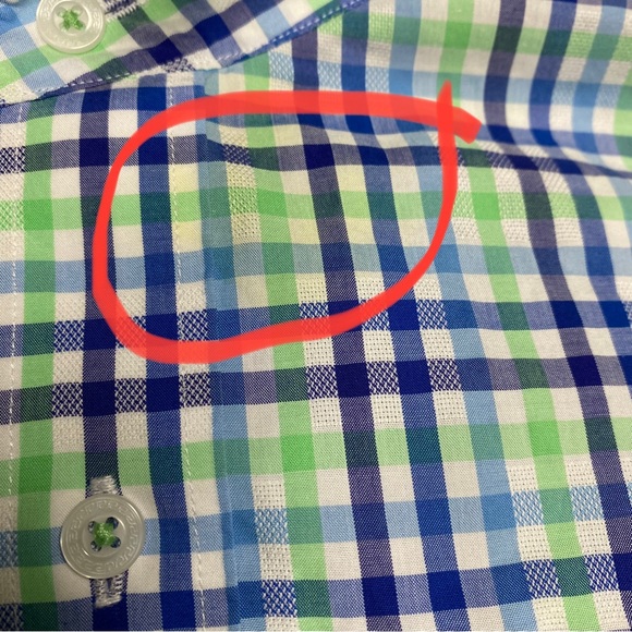 Robert Graham Plaid Shirt Flip Cuff Long Sleeve Mens Size 2XL - Picture 14 of 14